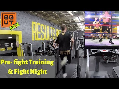 Ethan Gilbert Fight week Vlog /Pigeon stretching/Hip mobility