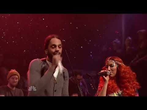 Gym Class Heroes - Ass Back Home Ft. Neon Hitch (Live At Late Night With Jimmy Fallon) HD