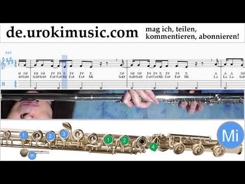 Flötenunterricht Luis Fonsi, Stefflon Don - Calypso Noten Lernen um-ih995