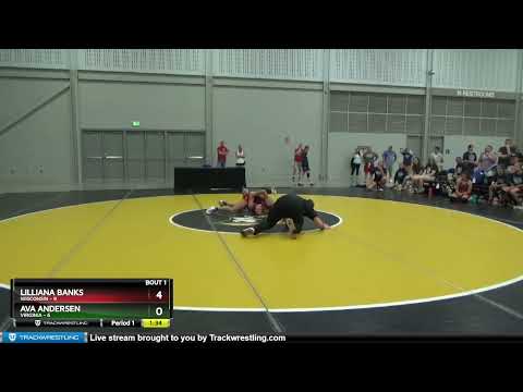 127 Lbs Round 1 (6 Team) - Lilliana Banks, Wisconsin Vs Ava Andersen, Virginia 30a5