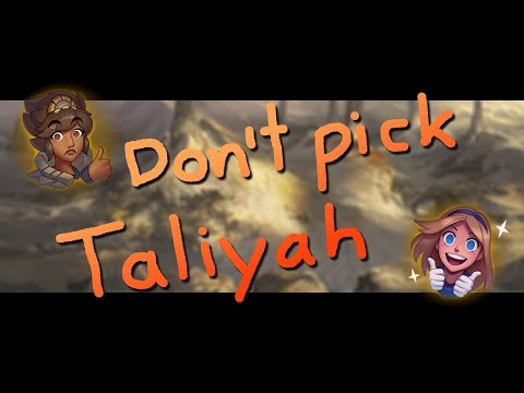 Why You Shouldn't Pick Taliyah | Taliyah OTP Experience