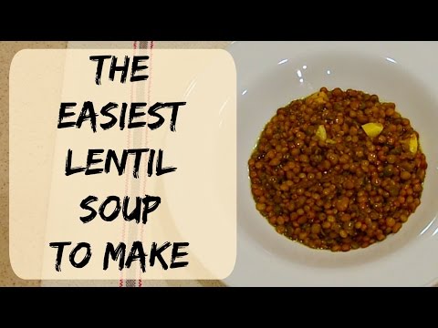 Brown Lentil Soup Recipe - Рецепта за Леща - Bulgarian Food Recipes in English