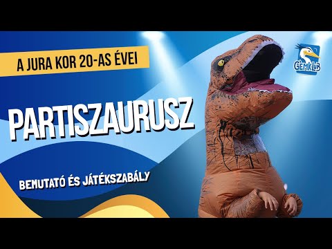 Dinóm-dánom? | Partiszaurusz bemutató és játékszabály - Gémklub