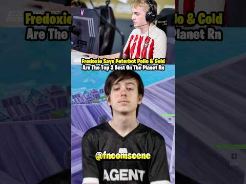 Fredoxie says Peterbot Pollo Cold are the best in the world #fortnite #peterbot #pollo #fncs #fyp