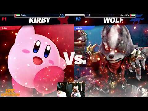 PFF2: AAA (Bayonetta, Kirby) vs ArtehFX (Wolf) - LR7