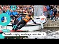 Gestart! Maarten van der Weijden zwemt opnieuw Elfstedentocht