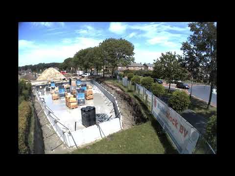 Aanleg infiltratiekelder Hoeven Gemeente Halderberge