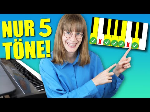 Pentatonik improvisieren am Klavier
