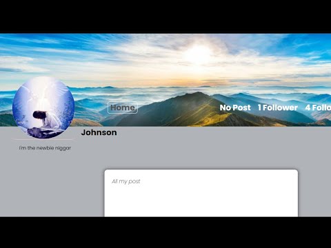 Demo of My Social Media App | Built with Django