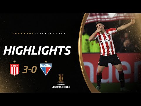 Video: Copa Libertadores: Estudiantes goleó 3-0 a Fortaleza y se clasificó a cuartos de final