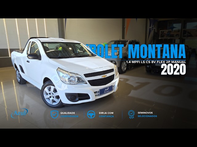 Vídeo CHEVROLET MONTANA 1.4 MPFI LS CS 8V FLEX 2P MANUAL