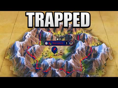 Overcoming The WORST Start Ever in Civilization 6 - Deity Challenge