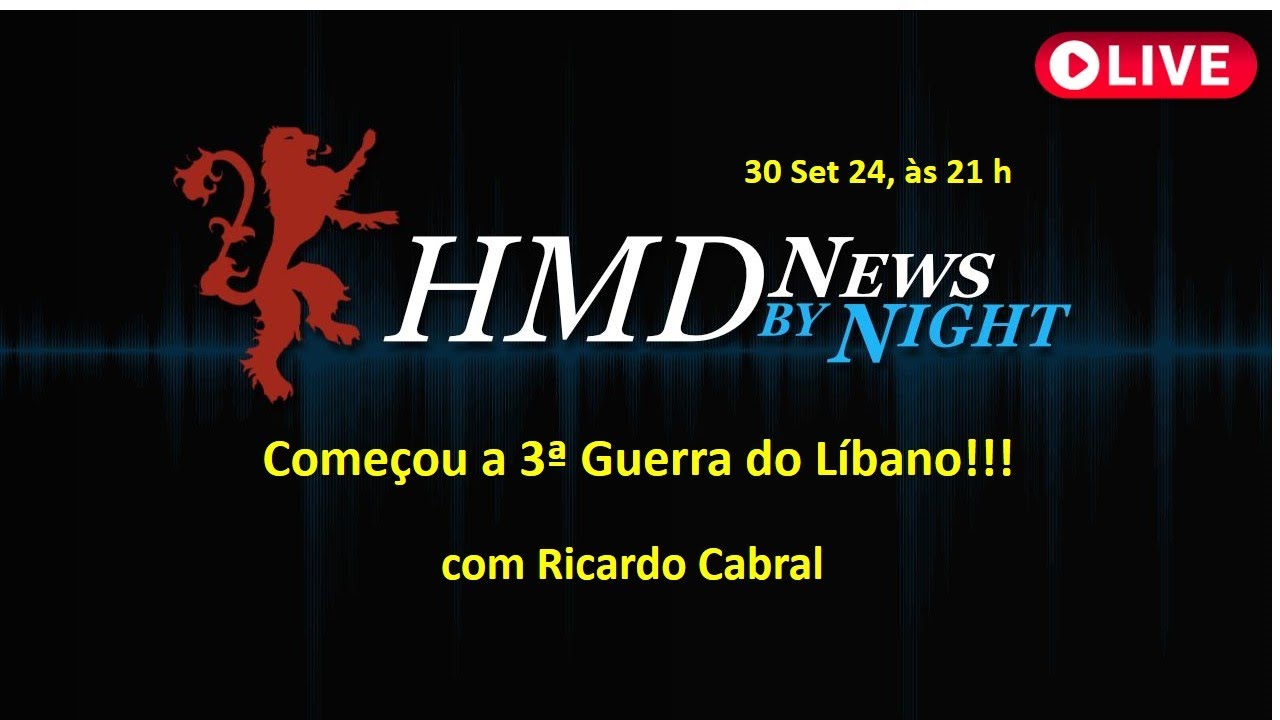Começou a 3ª Guerra do Líbano!!!