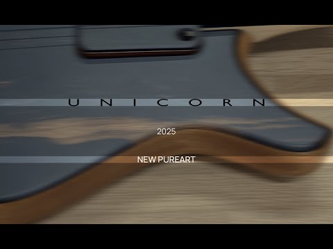 UNICORN Pure Art Sprezzatura 30" Short Scale - Satin Ebony- Handmade in Sweden image 10
