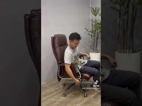 Ghế Giám Đốc Da Có Ngả Mình Nhập Khẩu - GGĐ10