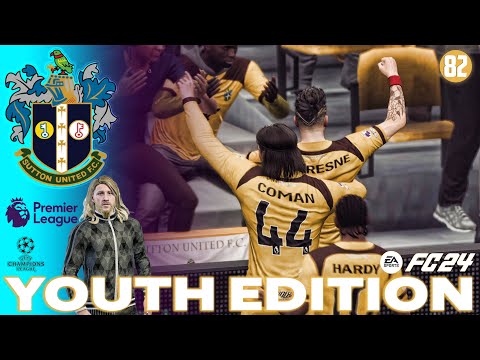 HEY LOOK A BROKEN TOE!!! | EA FC 24 CAREER MODE - YOUTH ACADEMY | SUTTON UNITED | EP82