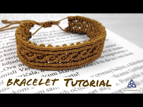 NEW Macrame Celtic Bracelet DIY Macrame Crafts