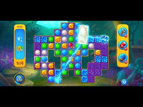 Fishdom level 9715 no boosters フィッシュダム ノーマル