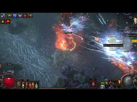 Path of Exile Reef Map with Reflect Totems Chieftain