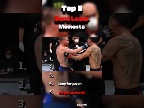 Sore losers in UFC #sore #loser #ufc #mma #fight #martialarts #fyp #top5 #shorts #short #viral