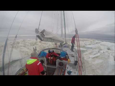 Leaving the stamukha 12 Aug Laptev Sea