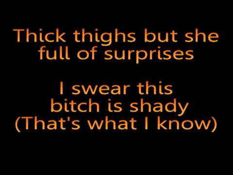 Obie Trice ft  Nate Dogg - The Set Up (Lyrics on screen)