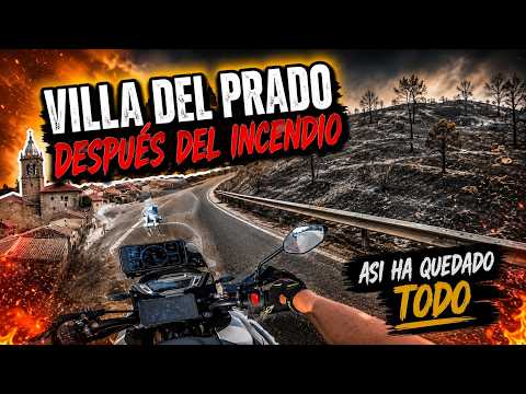 Villa del Prado despues del INCENDIO, Asi ha quedado todo