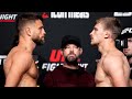 UFC Vegas 63: Weigh-In Faceoffs