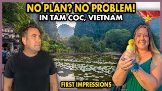 We Had No Plan in Tam Coc and This Happened | First Impressions (Ninh Binh)