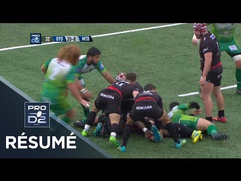 PRO D2 - Résumé Oyonnax-Montauban: 51-14 - J15 - Saison 2018/2019