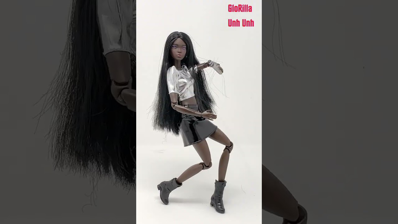 GloRilla – Unh Unh (Barbie Music Video) #shorts #rap#stopmotion barbie looks fashion dolls