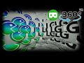 Pacman LG Logo Intro Multi 5 Double Rainbow Effects 360 VR