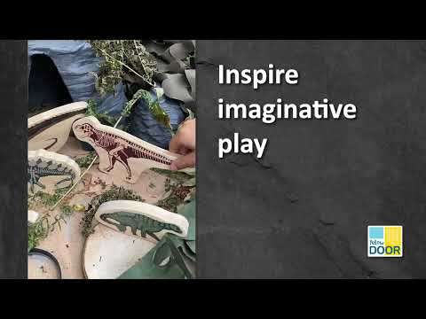 Slide 17 - *Dinosaur Wooden Characters, Set of 8 (video)