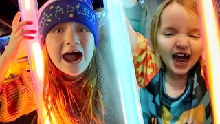 TRAVELiNG TO SPACE!!  Weekend Fun with Friends! Adley & Niko play with Shocking Science and Learn