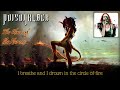 Poisonblack - The Glow of the Flames (lyrics on screen)