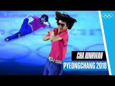 Cha Junhwan Gala skate to Peanut Butter Jelly by Galantis I PyeongChang 2018