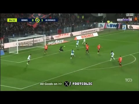 Gol incredibile di Fofana: Rennes vs Monaco