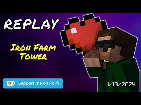 Free Music?! Ultimate Minecraft Iron Farm Tutorial