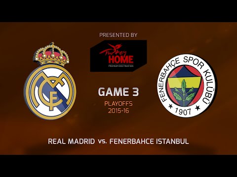 Highlights: Playoffs Game 3, Real Madrid 63-75 Fenerbahce Istanbul