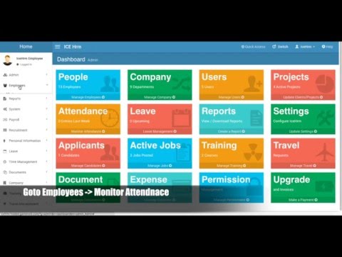 IceHrm Attendance Basic