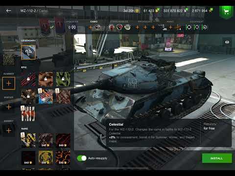 Buying WZ-112-2 Celestial