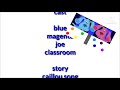 Blue S Clues Magenta Comes Over Credits