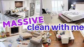 2021 MASSIVE CLEAN WITH ME! EXTREME CLEANING MOTIVATION! ACTUAL MESSY HOUSE!