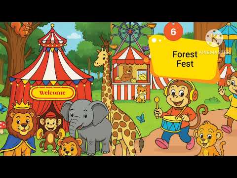 FOREST FEST (UNIT-6/STD-2/MATHS, PART-2 BOOK 2025