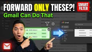 Automatically Forward Specific Emails in Gmail Using Filters | Full Step-by-Step Tutorial