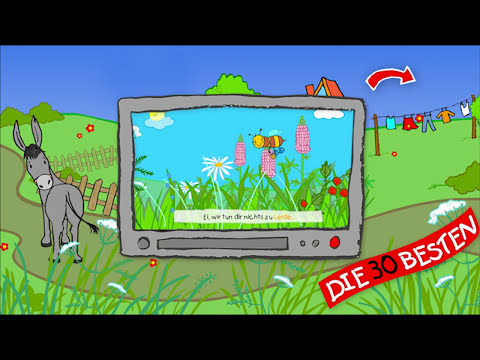 Ein kleines graues Eselchen - Bewegungslieder zum Mitsingen || Kinderlieder