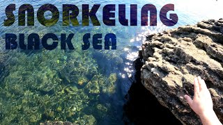 Снорклінг, пляж Скелі, Одеса, липень 2024 (Snorkeling, Ukraine, Black Sea, Cliff Beach)
