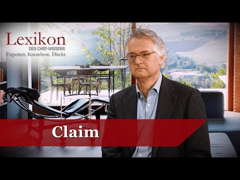 Lexikon des Chefwissens: Claim (Grundlagen Marketing) - Die Deutsche Wirtschaft