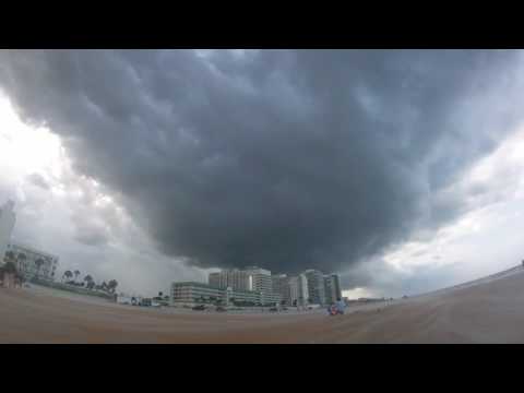 Wind Storm At Daytona Beach