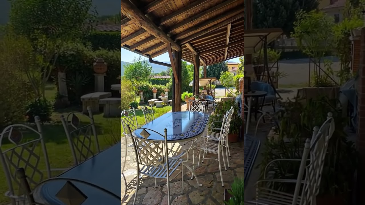 Tavolo in pietra lavica da giardino e da interno